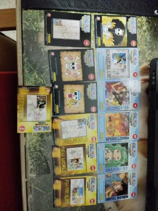 13 Cartas One Piece Panini