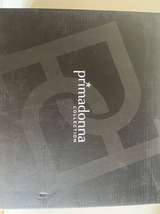 Tronchetto Primadonna Pitonato Beige/Nero