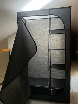 Armario Portátil Tela y Metal