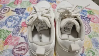 Zapatillas blancas mujer