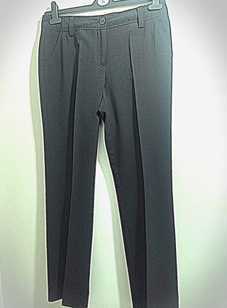 Pantalón de vestir negro mujer