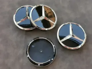 60mm Tapabujes Mercedes Centro de Rueda Llantas