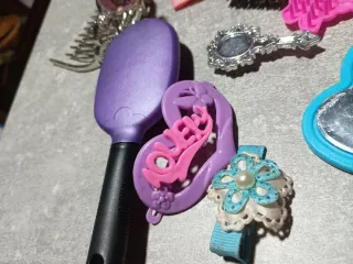 Lote 15 accesorios pelo muñecas