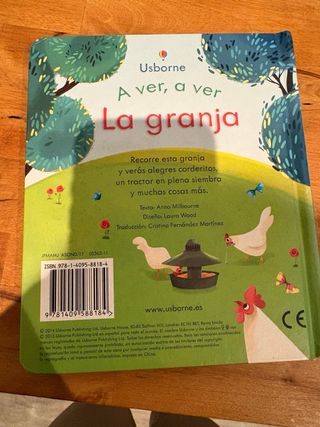 Libro de niños de la granja