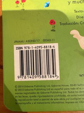 Libro de niños de la granja