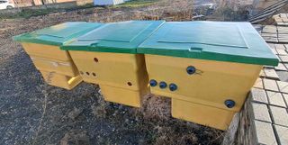 4 Depósitos depuradora piscina.