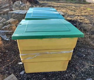 4 Depósitos depuradora piscina.