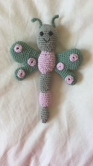 Muñecos de lana hechos a mano