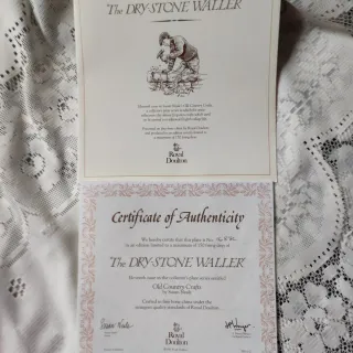 Royal Doulton The Dry-Stone Waller Piatto