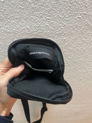 Bandolera Adolfo Domínguez Negra