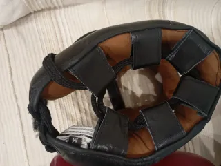 Guantes Boxeo Twins y Leone + Casco talla M