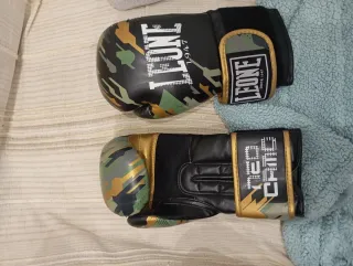 Guantes Boxeo Twins y Leone + Casco talla M