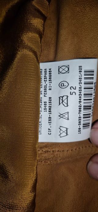 Chaqueta Piel Cabra Victor Moda T-52