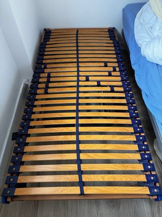 Somier eléctrico madera láminas