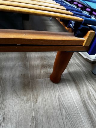 Somier eléctrico madera láminas