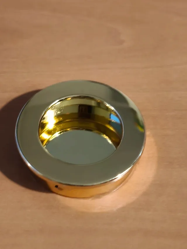 Lote 3 Tiradores Uñeros Dorados