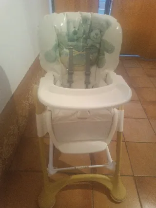 Trona de bebé con diseño de ositos