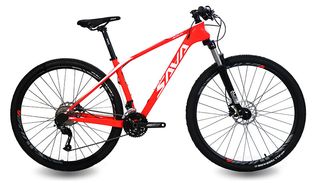 Bicicleta Montaña Carbono SAVA Roja