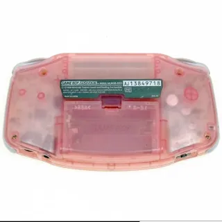 Nintendo GameBoy Advance Rosa Transparente AGB-001