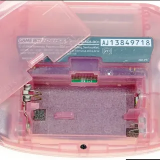 Nintendo GameBoy Advance Rosa Transparente AGB-001
