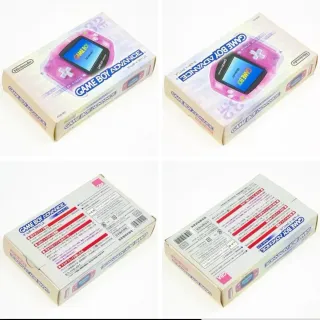 Nintendo GameBoy Advance Rosa Transparente AGB-001