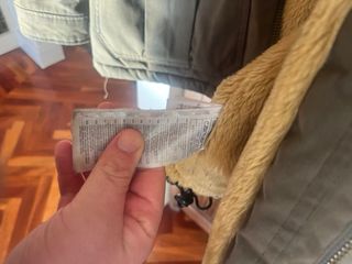 Abrigo Carhartt verde forrado