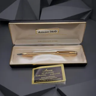 Bolígrafo Anson 360 Dorado