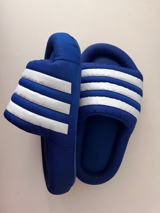 Sandalias Adidas Adilette 24 Azul/Blanco