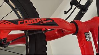 Bicicleta Trial Comas naranja