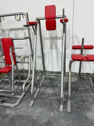 Lote de máquinas de gimnasio