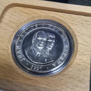 Moneda Plata 2000 Pesetas Barcelona '92