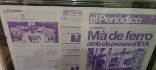 Plancha original periódico El Periódico