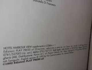 1 Fumetto manga Jiro Taniguchi,Hotel Harbour View