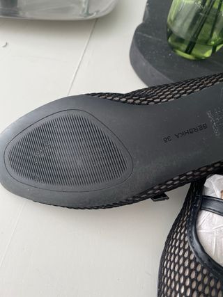 Bailarinas Bershka Malla Negra