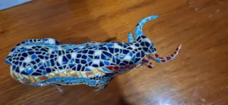 Toro Barcino Trencadís Multicolor Cerámica