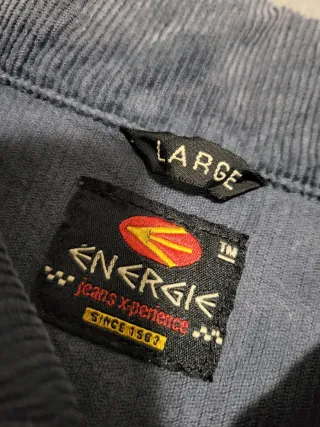 Giacca Energie Y2K Made in Italy Blu M