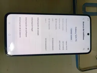 Samsung Galaxy S24 FE 128GB Negro