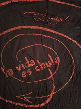 Camiseta Desigual La Vida Chula