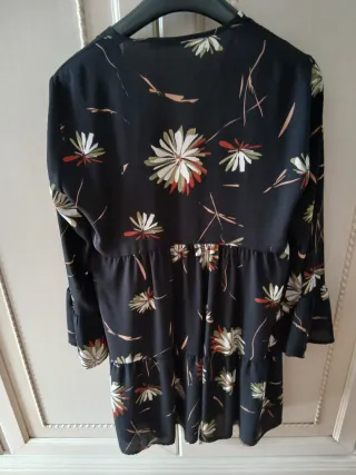 Vestito Opera donna nero floreale