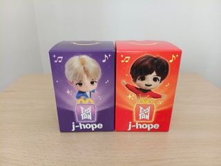 2 Figuras J-Hope TinyTan McDonald's