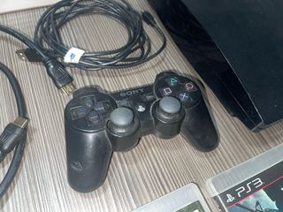 Consola PS3 Slim 250GB Negra + Mando + 4 Juegos