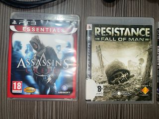 Consola PS3 Slim 250GB Negra + Mando + 4 Juegos