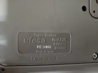 Freidora de aceite Ufesa 735