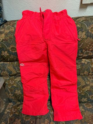 Mono de esquí niña rojo Talla 10