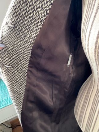 Cappotto lana vintage spina di pesce