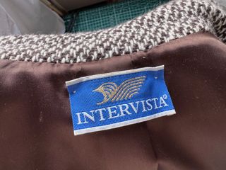 Cappotto lana vintage spina di pesce