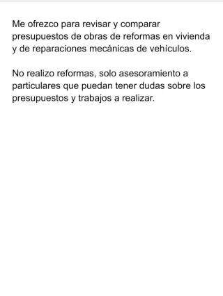 Asesoramiento sobre presupuestos.
