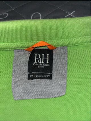 Polo manga corta PdH verde