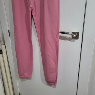 Pantalón chándal rosa talla M