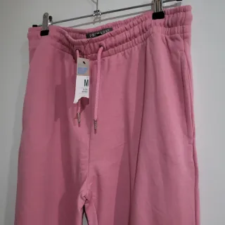 Pantalón chándal rosa talla M